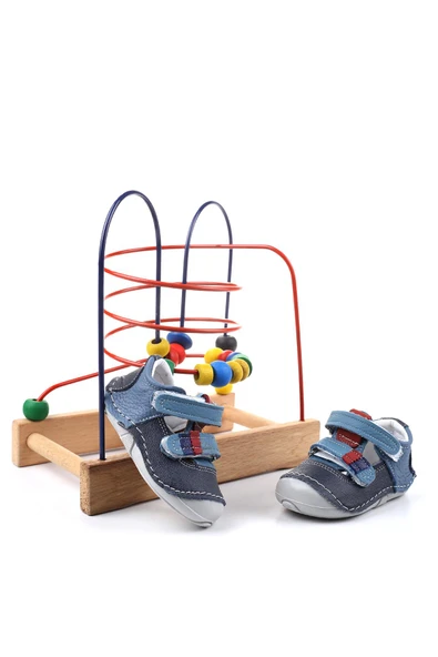 PapuçSepeti 3935 Rahat Ortopedik Taban Deri İlk Adım Erkek Bebek Ayakkabısı ürün görseli 1