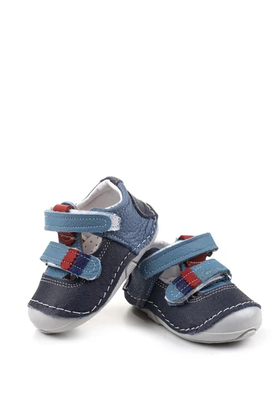 PapuçSepeti 3935 Rahat Ortopedik Taban Deri İlk Adım Erkek Bebek Ayakkabısı - 4