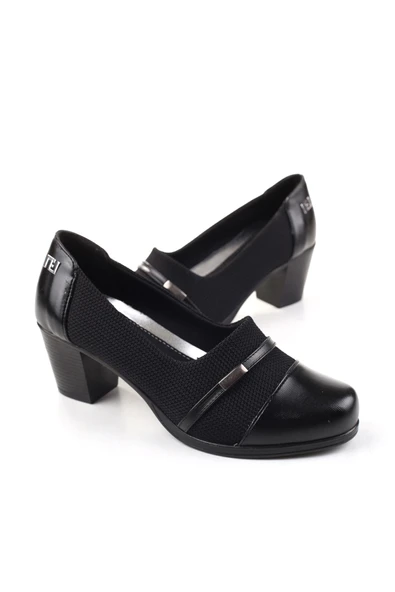 Norfix 1021 Strech 6 cm Kadın Klasik Topuklu Ayakkabı ürün görseli 1