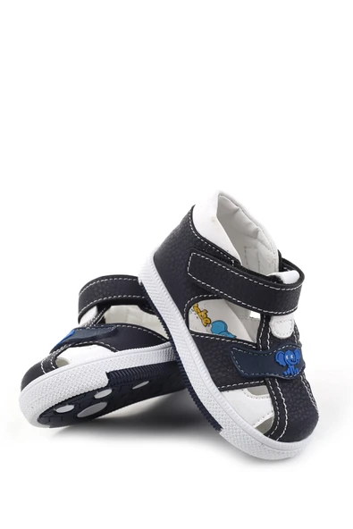 Şirin Bebe 3811 Ortopedik Taban Erkek Çocuk Yazlık Ayakkabı Sandalet - Resim 9