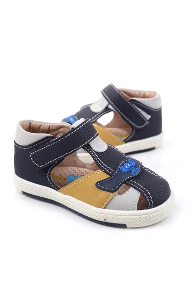 Şirin Bebe 3811 Ortopedik Taban Erkek Çocuk Yazlık Ayakkabı Sandalet - 4