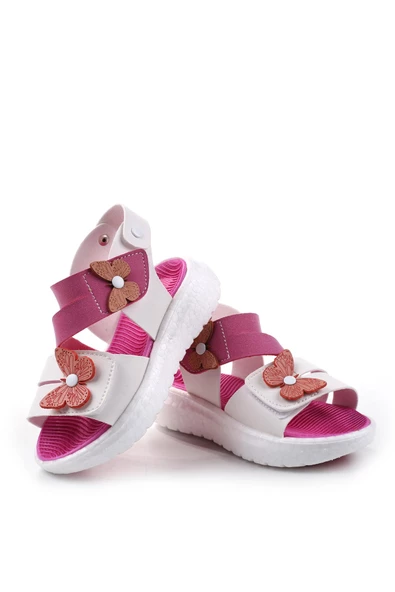 Şirin Bebe 3844 Kız Çocuk Ortopedik Sandalet - 12