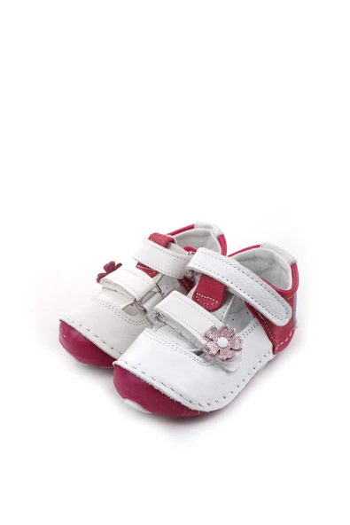 PapuçSepeti 3938 Rahat Ortopedik Taban Deri İlk Adım Kız Bebek Ayakkabısı - Resim 3