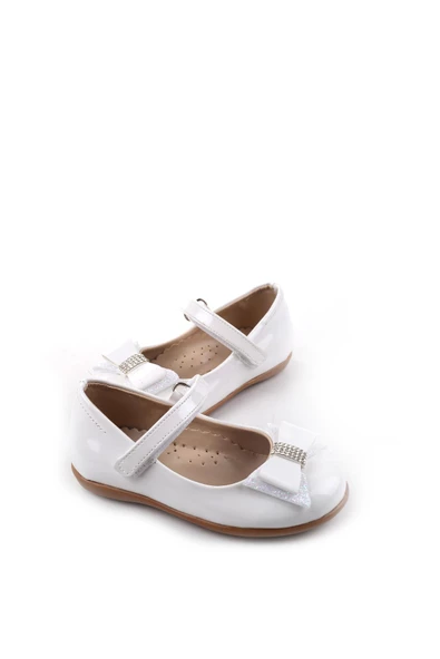 Walkenzo 3893 Ortopedik Taban Kız Bebek Babet Ayakkabı - 6