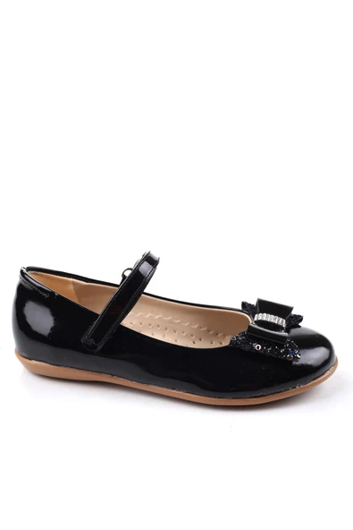 Walkenzo 3893 Ortopedik Taban Kız Bebek Babet Ayakkabı ürün görseli 1