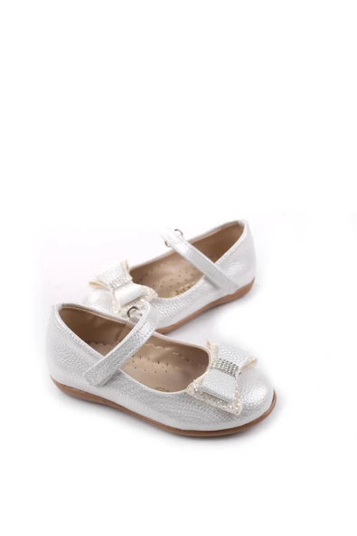 Walkenzo 3893 Ortopedik Taban Kız Bebek Babet Ayakkabı - 9