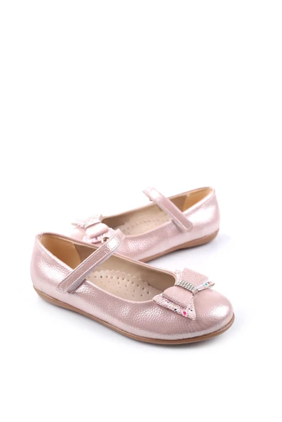 Walkenzo 3893 Ortopedik Taban Kız Bebek Babet Ayakkabı - 8