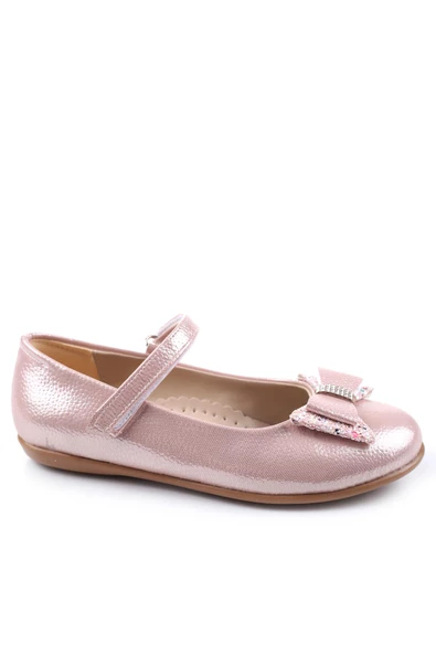 Walkenzo 3893 Ortopedik Taban Kız Bebek Babet Ayakkabı - 4