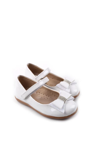Walkenzo 3893 Ortopedik Taban Kız Bebek Babet Ayakkabı - 2