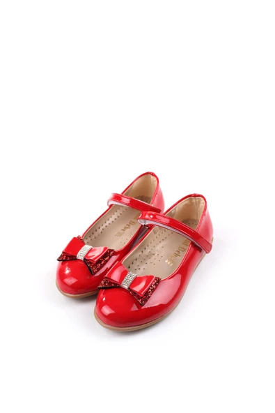Walkenzo 3893 Ortopedik Taban Kız Bebek Babet Ayakkabı - 7
