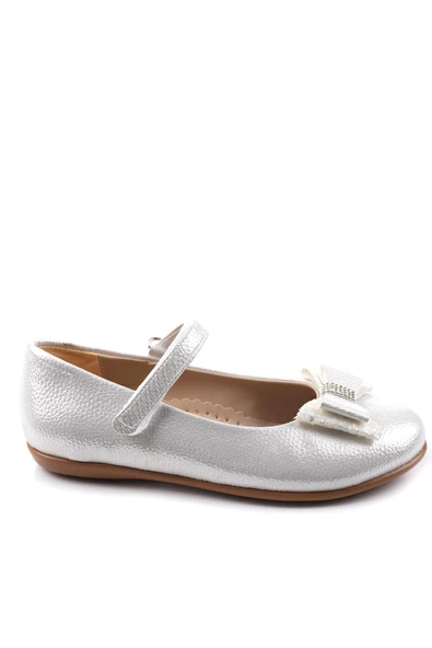 Walkenzo 3893 Ortopedik Taban Kız Bebek Babet Ayakkabı - 5