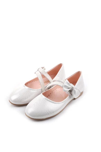 Walkenzo 3891 Ortopedik Taban Kız Çocuk Babet Ayakkabı - Resim 6