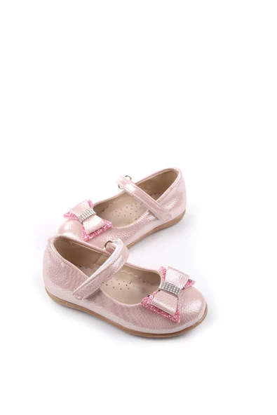 Walkenzo 3893 Ortopedik Taban Kız Bebek Babet Ayakkabı - 8