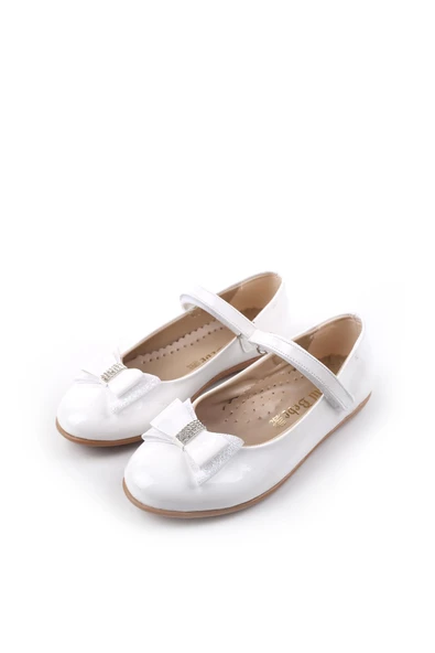 Walkenzo 3893 Ortopedik Taban Kız Bebek Babet Ayakkabı - 12
