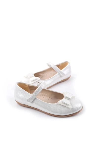 Walkenzo 3893 Ortopedik Taban Kız Bebek Babet Ayakkabı - 9