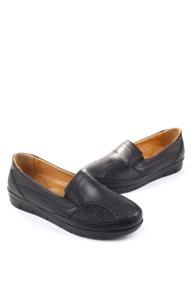 Walkenzo 3774 Kadın Hakiki Deri Ortopedik Ayakkabı ürün görseli 1