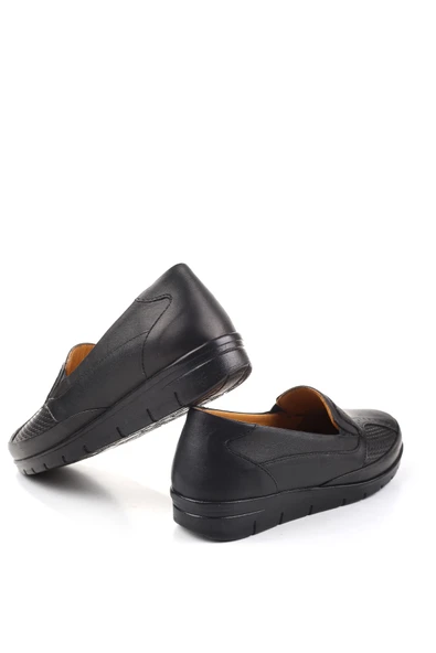 Walkenzo 3774 Kadın Hakiki Deri Ortopedik Ayakkabı - Resim 3