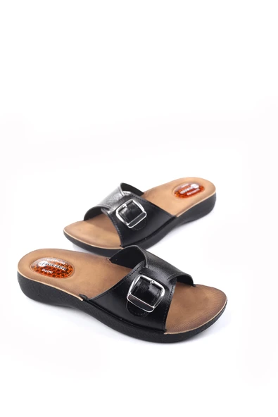 Gezer 10826 Massage Soft Taban Günlük Tokalı Kadın Terlik ürün görseli 1