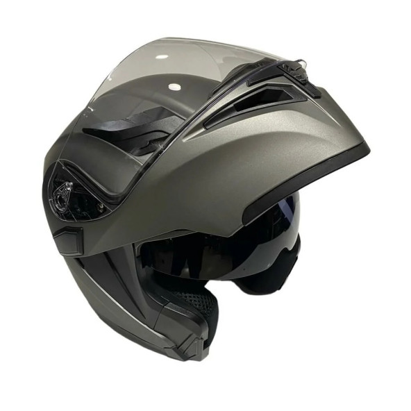 JK20 Jiekai Jk-902 Güneş Vizörlü Çene Açılır Kask - 2