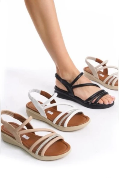 Walkenzo 3981 Anatomik Rahat Taban Günlük Kadın Sandalet ürün görseli 1