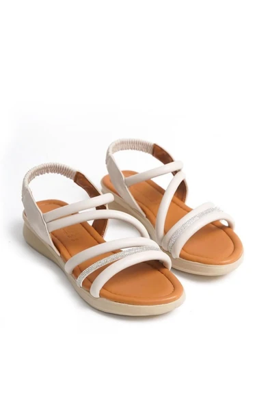 Walkenzo 3981 Anatomik Rahat Taban Günlük Kadın Sandalet - Resim 8