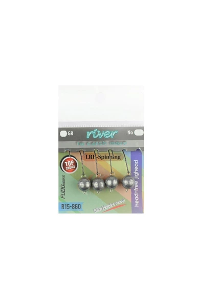 River Mafsallı Hareketli  Jig Head 4P 12 gr
