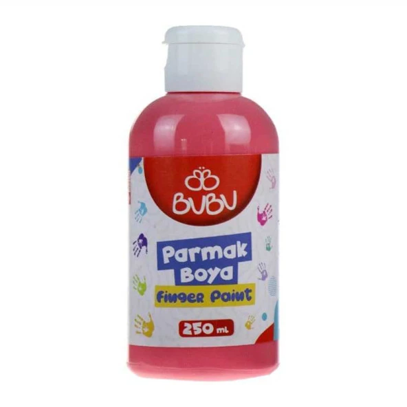 Bu-Bu Parmak Boya 250 Gr. - Pembe