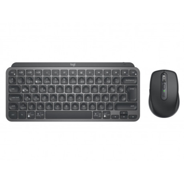 LOGITECH - MX KEYS MINI KURUMSAL KLAVYE VE MOUSE SETI SIYAH 920-011063 - 3