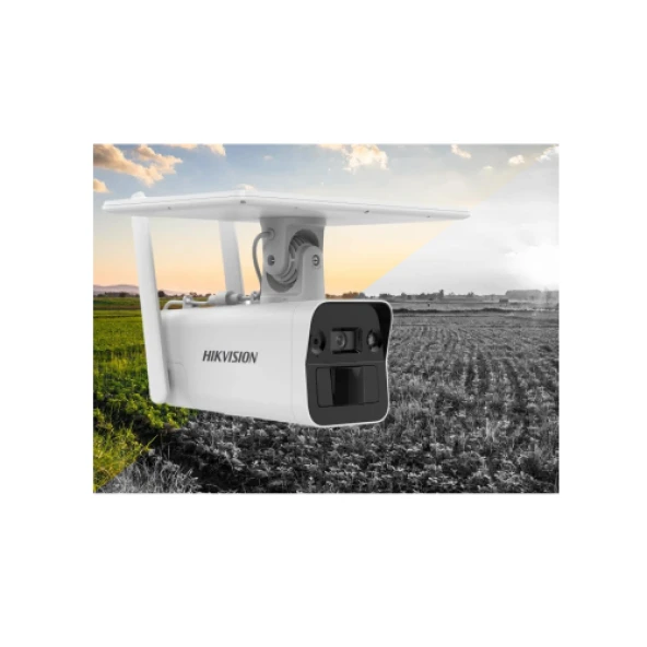 HIKVISION DS-2XS2T41G1-ID/4G, 4Mpix,  4mm,   30Mt Gece Görüsü, Dahili Mikrofon, 4G, Solar  IP Kamera - Resim 2