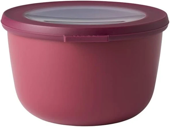 - Multi Bowl Cirqula Round - Kapaklı saklama kabı - Buzdolabı, mikrodalga fırın ve saklama kabı olarak hava geçirmez saklama kutusu olarak uygundur - 500 ml - Nordic Berry