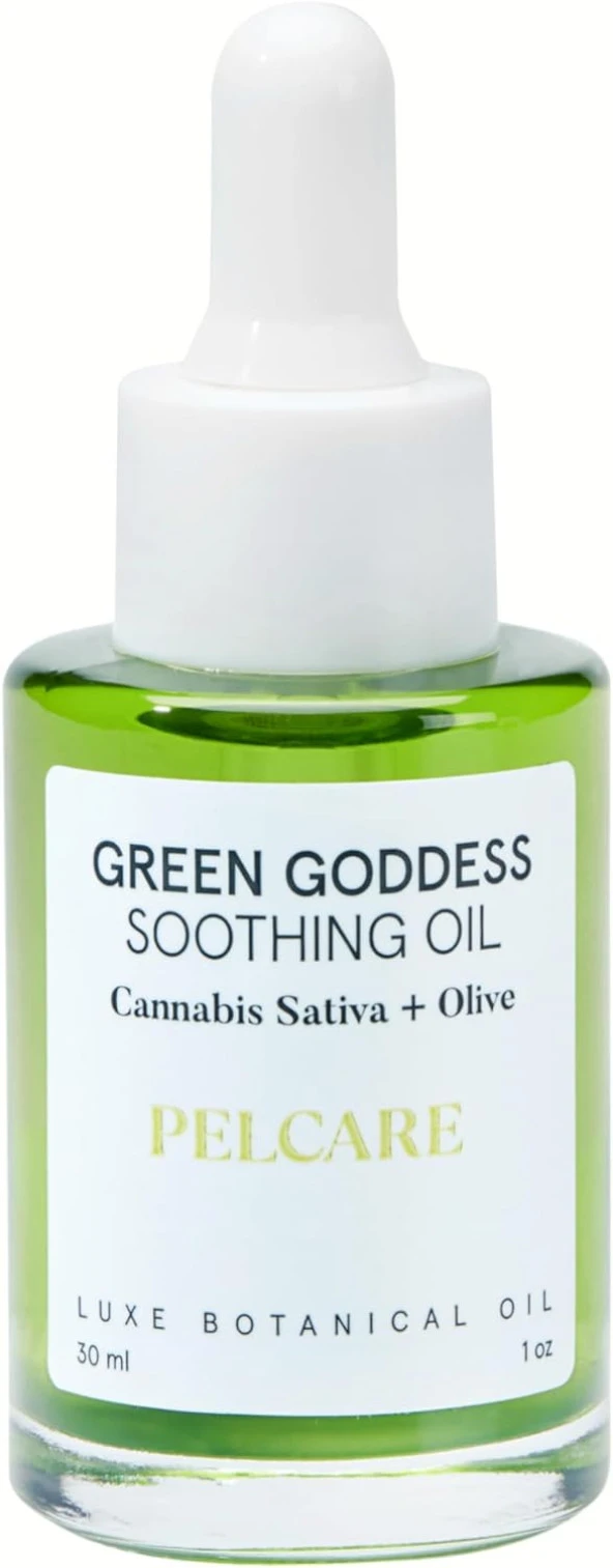 Green Goddess Hydrating Quick Absorbing Facial Oil for Dry or Blemish Prone Skin (30 ml | 1oz)