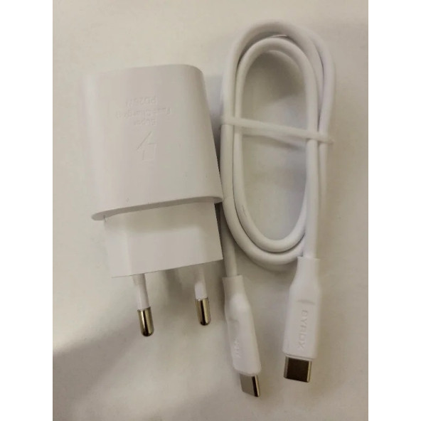 Umut Bilişim Teknolojileri _ Samsung Galaxy Tab A9 Plus Uyumlu Hızlı Şarj Aleti PD25W Şarj Adaptörü Type-C Çıkışlı+Type-C Kablolu - 4