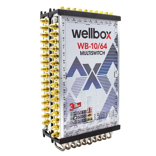 WELLBOX WXM-1064 10X64 MULTİSWİCH