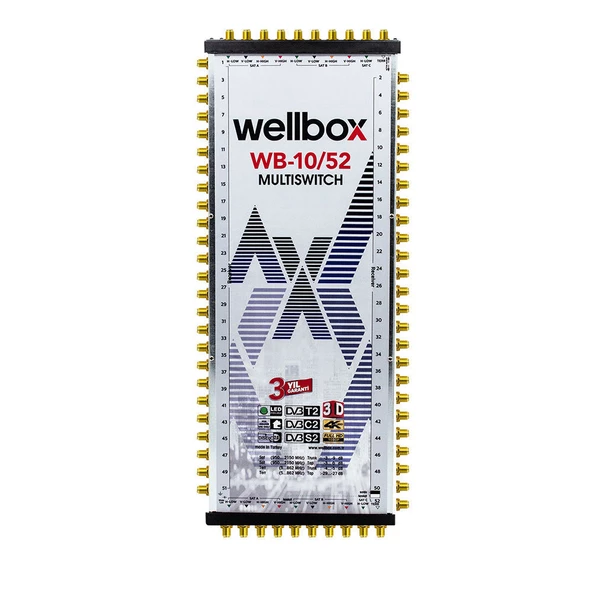 WELLBOX WXM-1052 10X52 MULTİSWİCH MULTİSWİCH SONLU KASKATLI