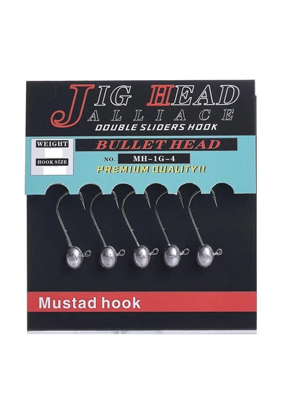 Pandora Jig Head Alliace Mh 2.5 Gr Mustad İğne