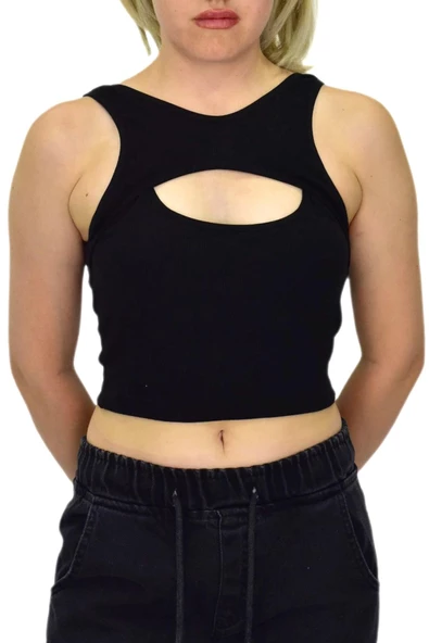 Kadın Pedli Crop 8134 BGL-ST03782 ürün görseli