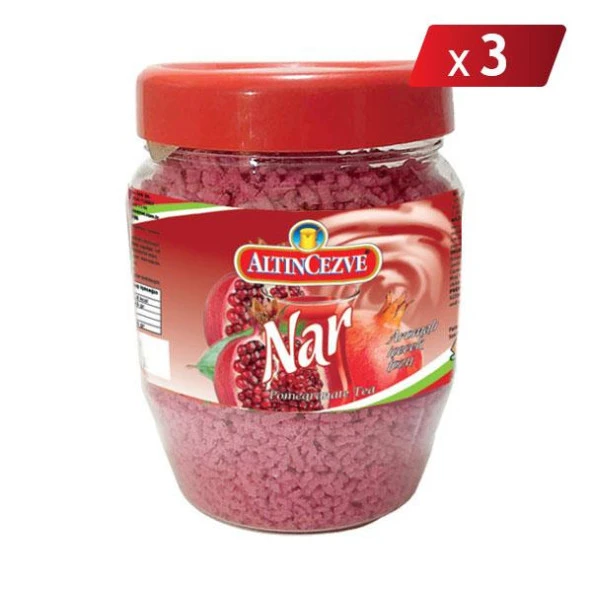 Altıncezve Granül Nar Aromalı İçecek Tozu 300 gr - 3LÜ PAKET