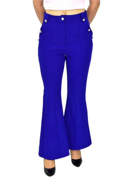 Kadın İspanyol Paça Pantolon BGL-ST03692 ürün görseli