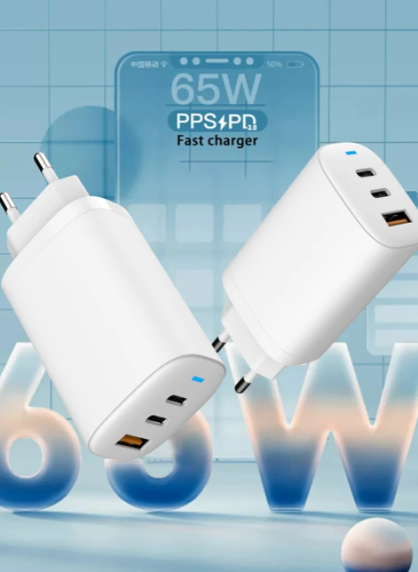 Peeq Earldom EU26C 2 Adet 65W Type-C Çıkışlı Hızlı Şarj Cihazı - 6