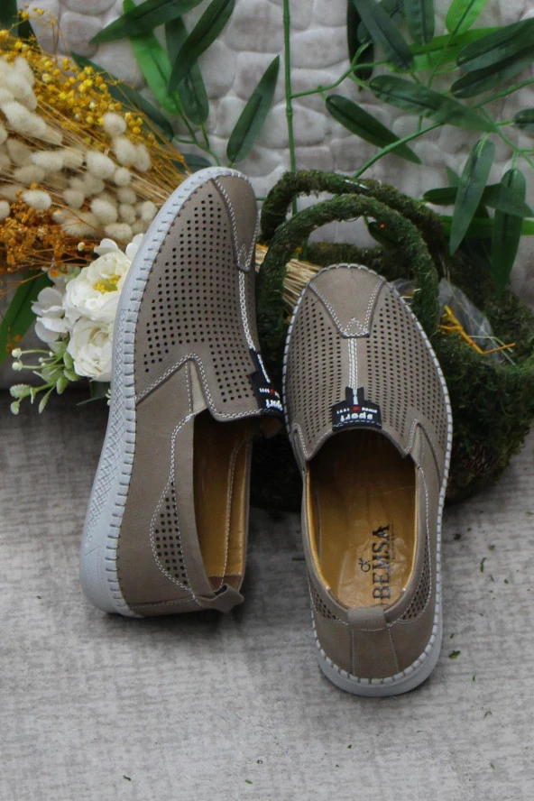 Mehmet Mete 1119 Kum Nubuk Hakiki Deri Erkek Ayakkabı - Resim 6