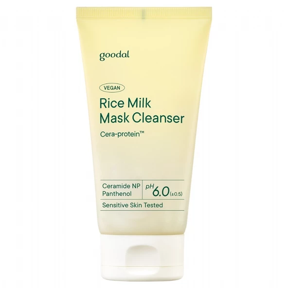 Goodal Vegan Rice Milk Mask Cleanser -  Pirinç Sütü Özlü Yüz Temizleyici