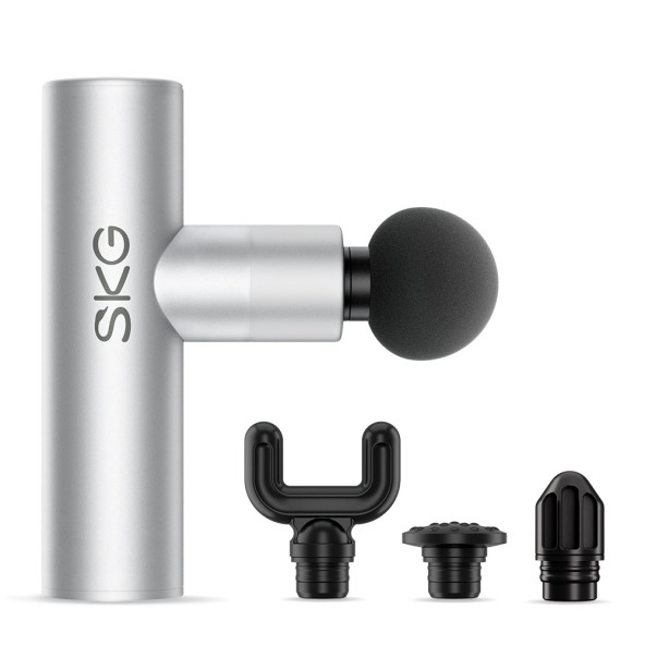 SKG F3 Lite Mini Taşınabilir Masaj tabancası 4 Darbe Yoğunluğu, Farklı Bölgelerde kullanım sağlayan 4 modüler Masaj Başlığı, Ergonomik 230gram - 6