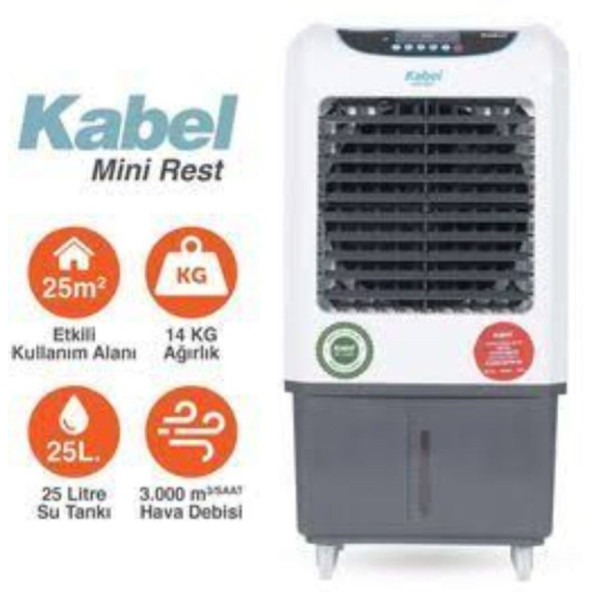 Kabel Mini Rest Portatif Hava Soğutucu