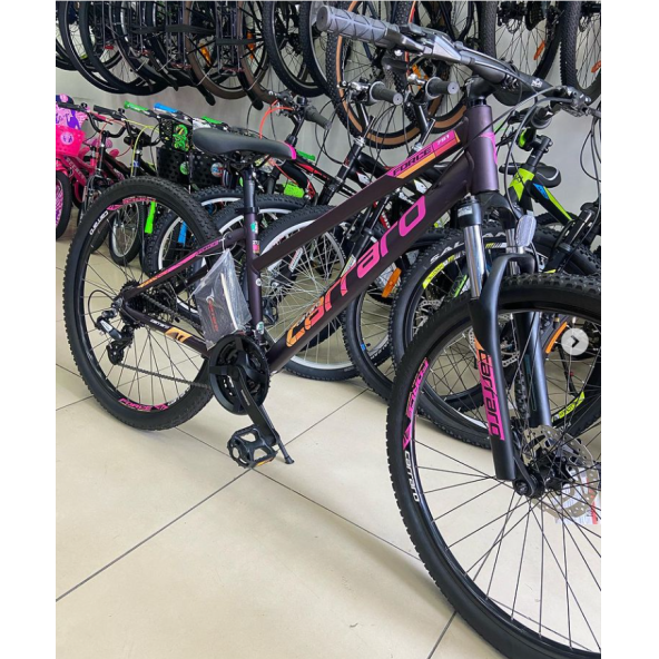 CARRARO FORCE 621 26 JANT 21 VİTES HİDROLİK DİSK FREN MAT MÜRDÜM FUŞYA MERCAN 380 H ürün görseli 1