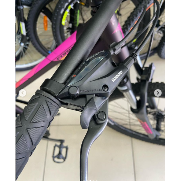 CARRARO FORCE 621 26 JANT 21 VİTES HİDROLİK DİSK FREN MAT MÜRDÜM FUŞYA MERCAN 380 H - Resim 3