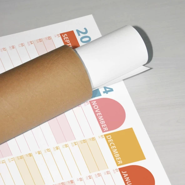 Eylül Başlangıç 2024-2025 Akademik Takvim Renkli, Akademik Planlayıcı Takvim, Duvar Takvimi - 7