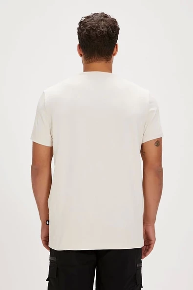 Bad Bear Frank Marshmallow Basic Men's T-Shirt - 3