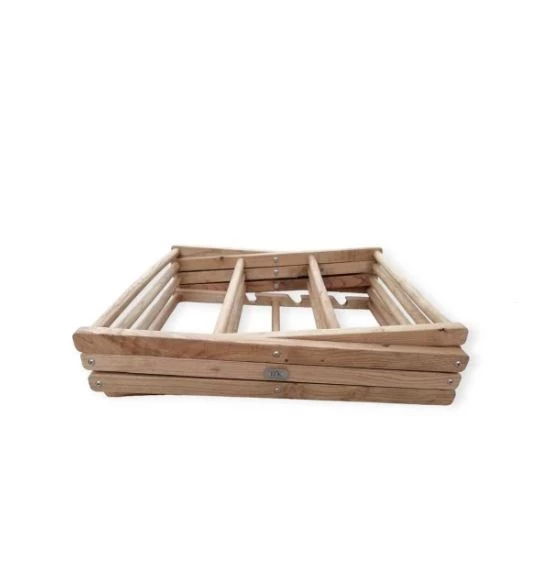 HK Ahşap Kurutmalık, Çamaşır Kurutmalık, Çamaşır Askısı, Dilsiz Uşak, Askılık, Doğal Verniksiz - Resim 5