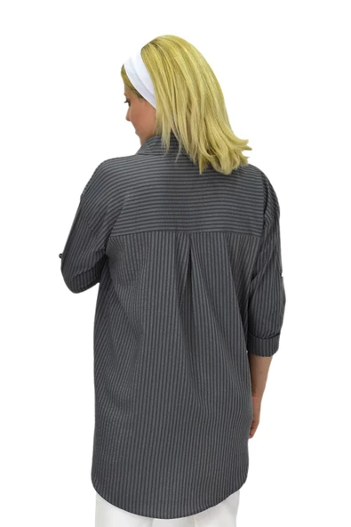 Kadın Gofre Gömlek BGL-ST03697 - Resim 10