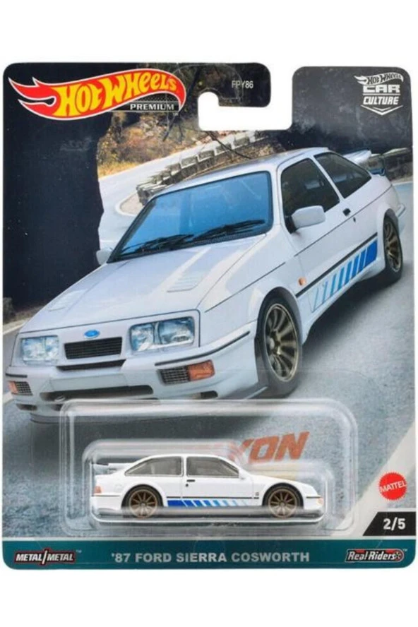 Hot Wheels Premium Car Culture '87 Ford Sierra Cosworth FPY86 HKC54